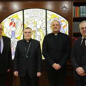 Kardinal Bozanić primio rektora Hrvatskog katoličkog sveučilišta